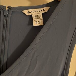 Athleta Blue Sleeveless Top